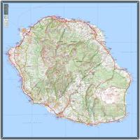 Ile de la Réuion - 1/ 100 000