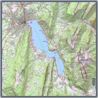 Annecy Lac - Échelle 1/25 000