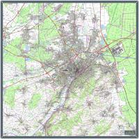 Mulhouse - Echelle 1/25 000