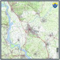 Ville Orange Blason - Echelle 1/25 000