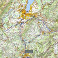 Genève Le Salève, Echelle 1 / 100000