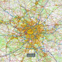 Paris IDF, Echelle 1 / 250000